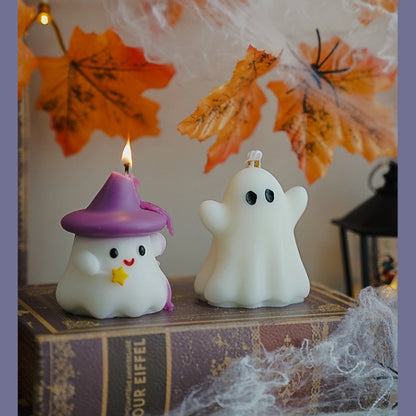 Halloween Ghost Scented Candle – Cute Design, Handcrafted Scents, and Perfect for Festive Decor!