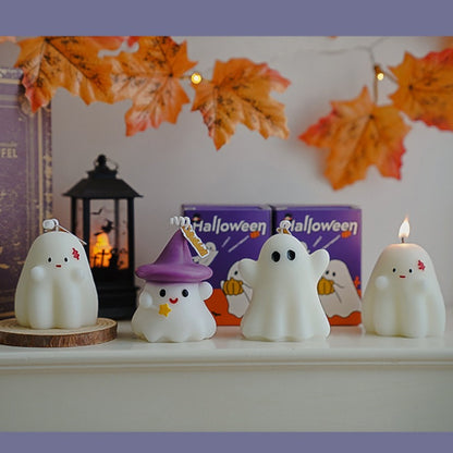 Halloween Ghost Scented Candle – Cute Design, Handcrafted Scents, and Perfect for Festive Decor!