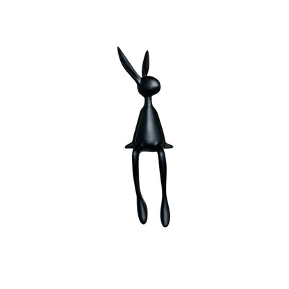 Rabbit sitting ornament desktop decoration - for a variety of styles, hand-polished, stylish and simple