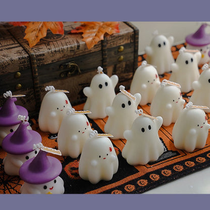 Halloween Ghost Scented Candle – Cute Design, Handcrafted Scents, and Perfect for Festive Decor!