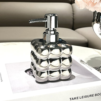 Light Luxury Bathroom Lotion Push-Up Dispenser Bottle